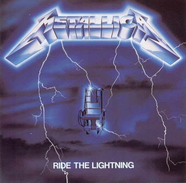 Обложка альбома Ride The Lightning (1984)